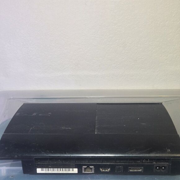 Sony PlayStation 3 PS3 Super Slim Console Only • Works • Bad Disc Reader As-Is - Picture 3 of 5